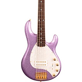 Ernie Ball Music Man StingRay5 Special H 5-String Electric Bass Guitar Amethyst Sparkle