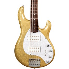 Ernie Ball Music Man StingRay5 Special HH 5-String Electric Bass Guitar Genius Gold