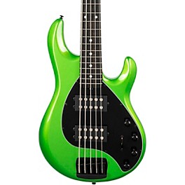 Ernie Ball Music Man StingRay5 Special HH 5-String Electric Bass Guitar Kiwi Green