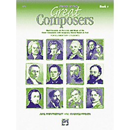 Alfred Stories of Great Composers Book and CD