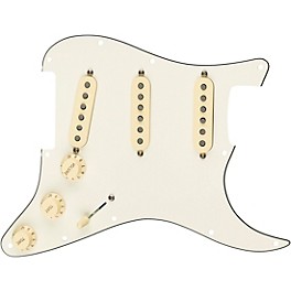 Blemished Fender Stratocaster SSS Tex Mex Pre-Wired Pickguard Level 2 White/Back/White 197881138486