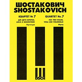 DSCH String Quartet No. 7, Op. 108 (Parts) DSCH Series Composed by Dmitri Shostakovich