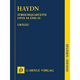 G. Henle Verlag String Quartets Vol. VII, Op. 54 and Op. 55 (Tost Quartets) Henle Study Scores by Haydn Edited by Webster