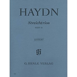 G. Henle Verlag String Trios - Volume 2 Henle Music Folios Series Softcover Composed by Joseph Haydn