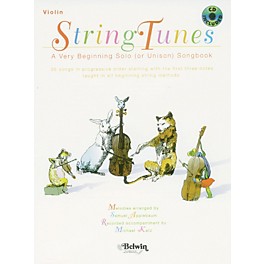 Alfred StringTunes - A Very Beginning Solo (or Unison) Songbook Violin Book & CD