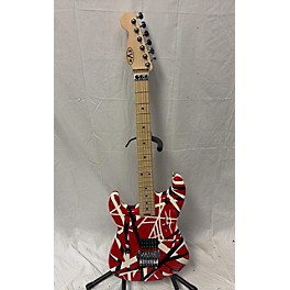 Used EVH Striped Series Left Handed Electric Guitar