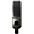 Ohma World Stripes Condenser Microphone Black & Stainless Steel