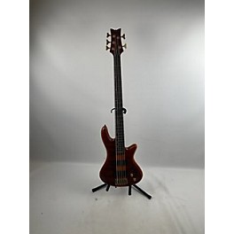 Used Schecter Guitar Research Studio 5 String Electric Bass Guitar