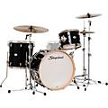 Slingerland Studio King 3-Piece Shell Pack With 22" Bass Drum - Del Norte Black Lacquer