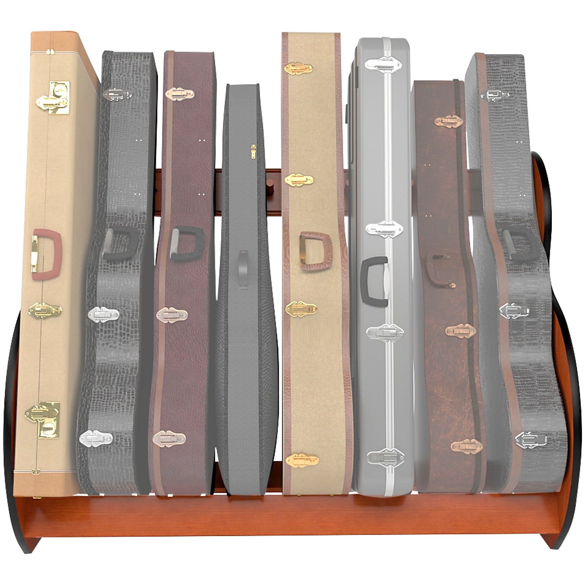 A&S Crafted Products Studio Standard Guitar Case Rack Full Size (79 Cases) Guitar Center
