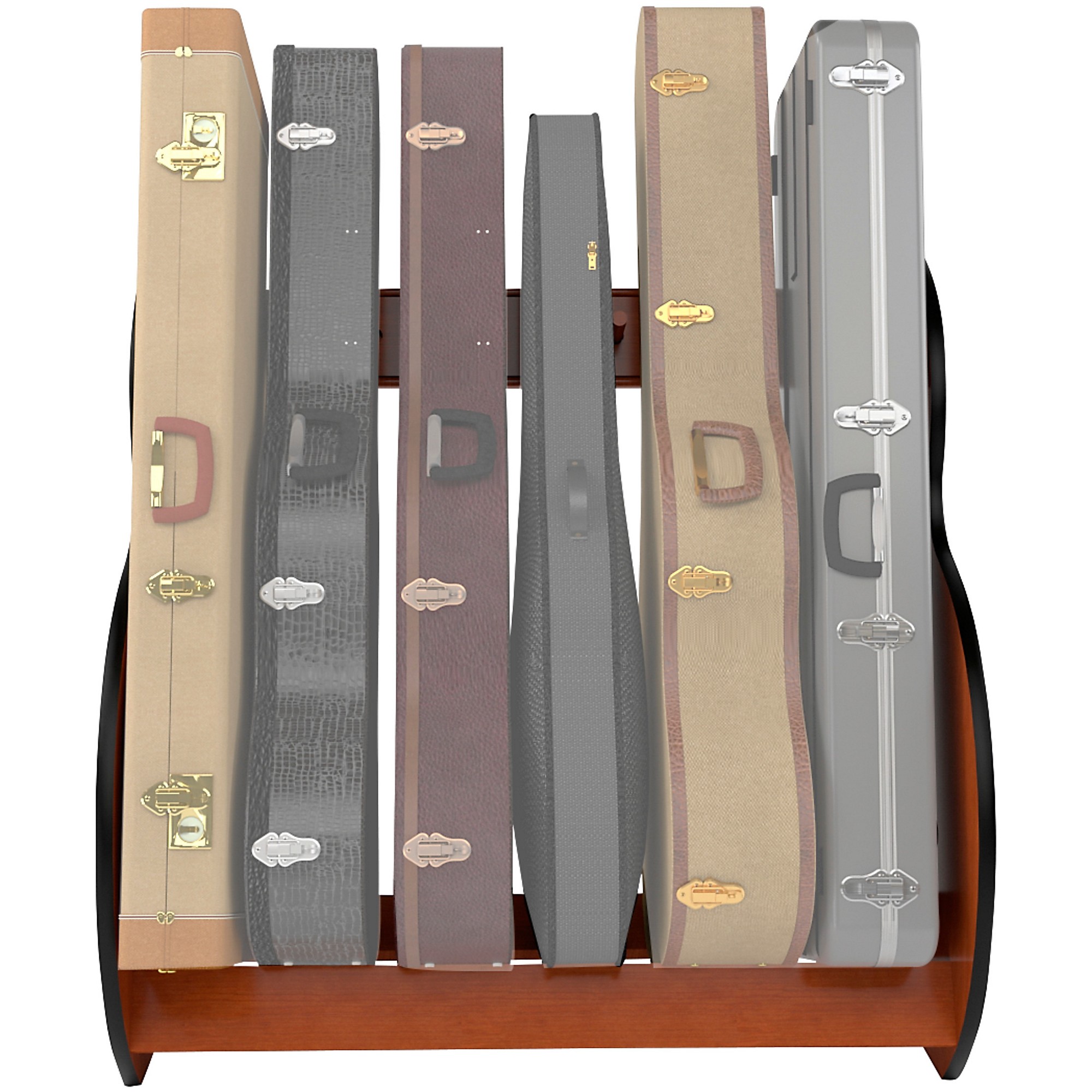 A&S Crafted Products Studio Standard Guitar Case Rack Short Size (57 Cases) Guitar Center