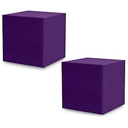 Auralex Studiofoam Bass Trap 12x12x12 inch CornerFill Cubes 2-pack Purple