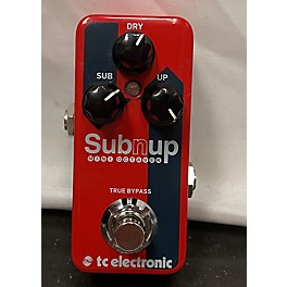Used TC Electronic Sub N Up Mini Octaver Effect Pedal