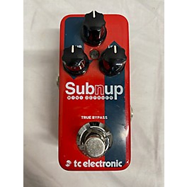 Used TC Electronic Sub N Up Mini Octaver Effect Pedal