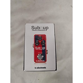 Used TC Electronic Sub N Up Mini Octaver Effect Pedal