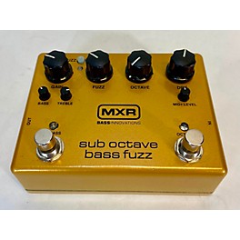 Used MXR Sub Octave Bass Fuzz Bass Effect Pedal