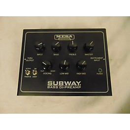 Used MESA/Boogie Subway Bass Di-preamp Bass Effect Pedal