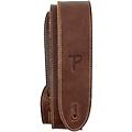 Perri's Suede Leather Guitar Strap Chocolate 2 in.