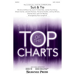 Shawnee Press Suit & Tie SATB by Justin Timberlake arranged by Paul Langford