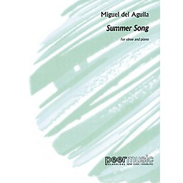 Peer Music Summer Song, Op 26 (Oboe and Piano) Peermusic Classical Series by Miguel del Aguila