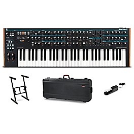 Novation Summit 16-Voice Polyphonic Synthesizer Travel Bundle