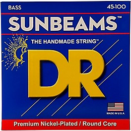 DR Strings Sunbeams NMLR-45 Medium Light 4-String Bass Strings