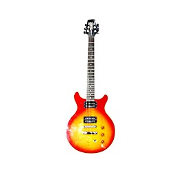 Used Hamer Sunburst Flat Top Solid Body Electric Guitar