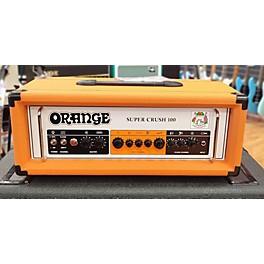 Used Orange Amplifiers Super Crush 100 Watt Guitar Amp Head Solid State Guitar Amp Head