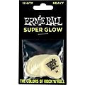 Ernie Ball Super Glow Guitar Picks - Heavy 12 Pack