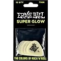 Ernie Ball Super Glow Guitar Picks - Thin 12 Pack