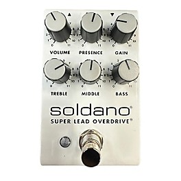 Used Soldano Super Lead Overdrive Pedal Effect Pedal