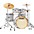TAMA Superstar Classic 5-Piece Shell Pack With 20" Bass Drum Ice Ash Wrap