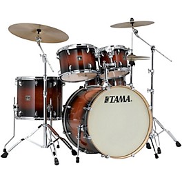 Open Box TAMA Superstar Classic Custom 5-Piece Shell Pack Level 1 Mahogany Burst