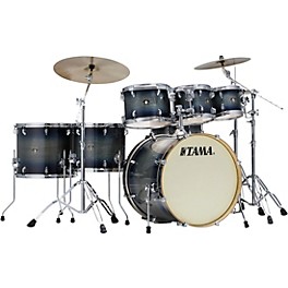 Open Box TAMA Superstar Classic Custom 7-Piece Shell Pack Level 1 Dark Indigo Burst