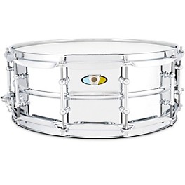 Open Box Ludwig Supralite Steel Snare Drum