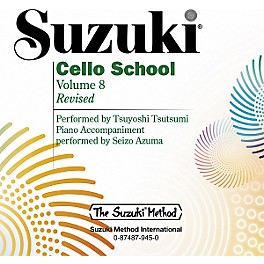 Alfred Suzuki Cello School CD, Volume 8