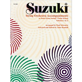 Alfred Suzuki String Orchestra Accompaniments to Solos from Volumes 1 & 2 Score Book