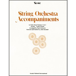 Alfred Suzuki String Orchestra Accompaniments to Solos from Volumes 1 & 2 for Violin 1