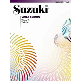 Alfred Suzuki Viola School Viola Part, Volume 7 Book