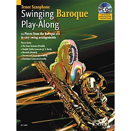 Schott Swinging Baroque Play-Along Misc Series Book with CD