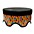 Toca Sympatico Short Gathering Drum With Pre-Tuned Synthetic Leather Head 18 in Kente Cloth