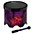 Toca Sympatico Tall Gathering Drum With Pre-Tuned Synthetic Leather Head 18 in Woodstock Purple