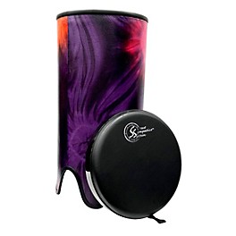 Toca Sympatico Tubadora with Tunable Synthetic Leather Head 12 in. Woodstock Purple