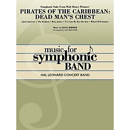 Hal Leonard Symphonic Suite from Pirates of the Caribbean: Dead Man's Chest Concert Band Level 4 by Jay Bocook