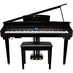 Williams Symphony Grand Digital Piano with Bench Ebony Polish 