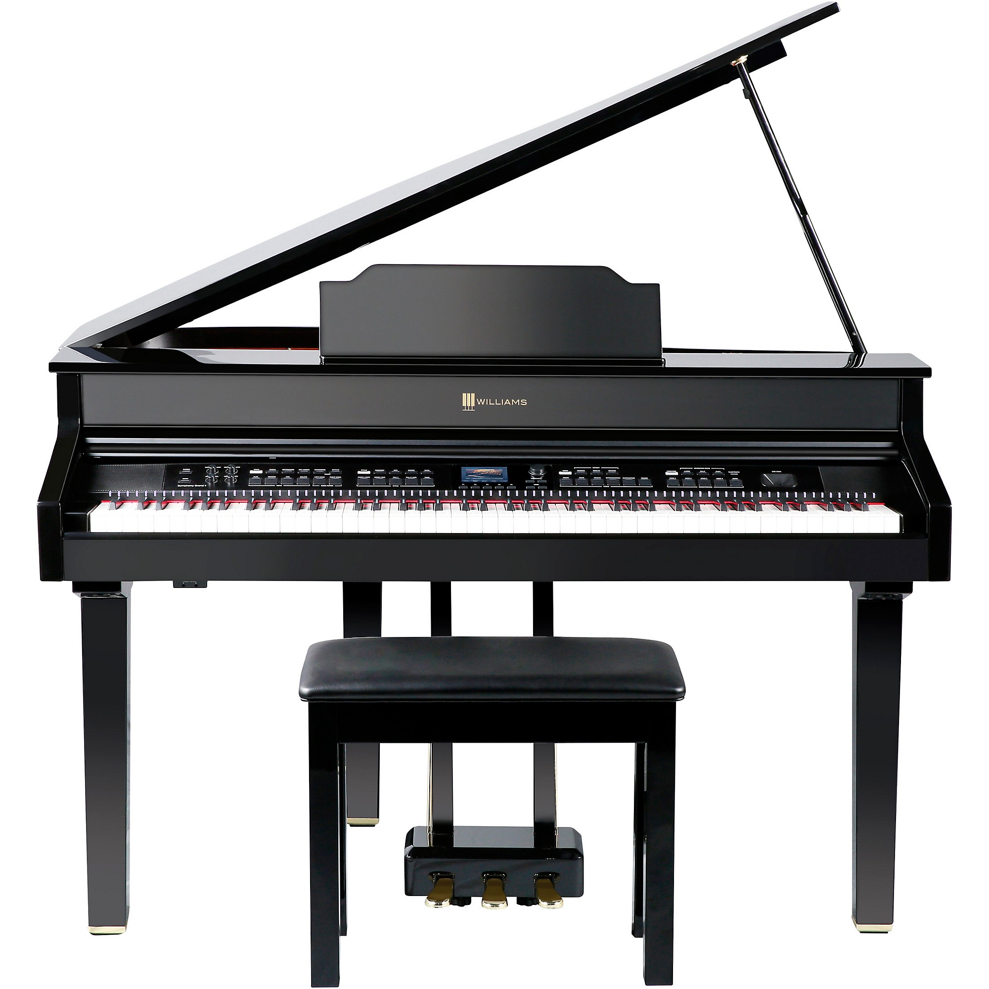 Williams Symphony Grand II Digital Micro Grand Piano With Bench