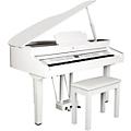 Williams Symphony Grand II Digital Micro Grand Piano With Bench White88 Key