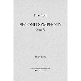 Associated Symphony No. 2, Op. 73 (Full Score) Study Score Series Composed by Ernst Toch