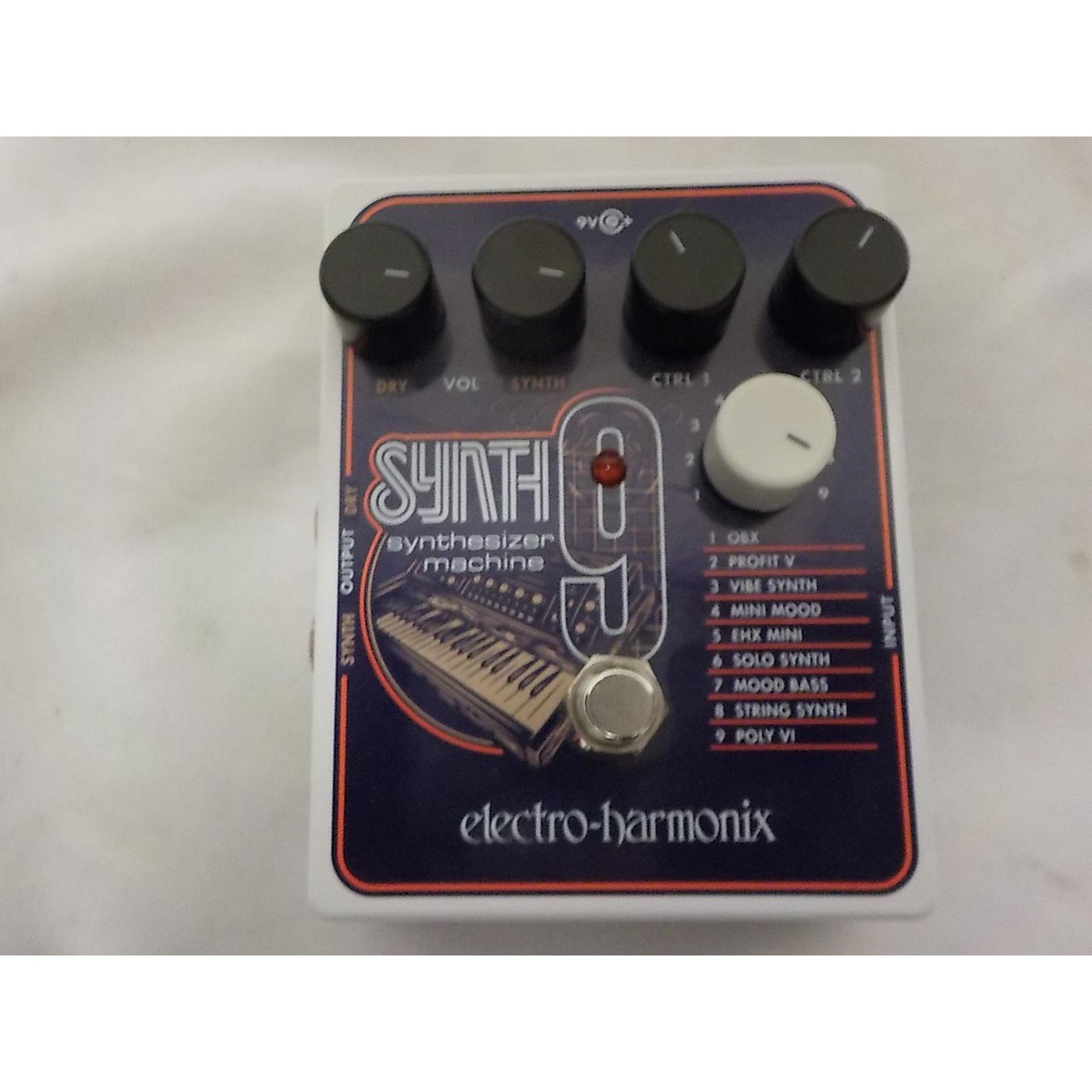 Used ElectroHarmonix Synth 9 Effect Pedal Guitar Center