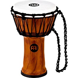 MEINL Synthetic Compact Junior Djembe Twisted Amber